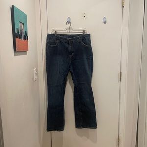 Jeanology collection denim jeans, size 16 W